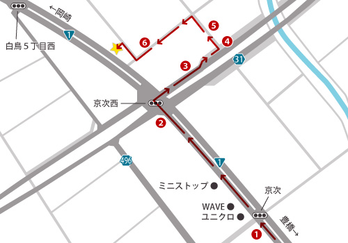 近辺地図